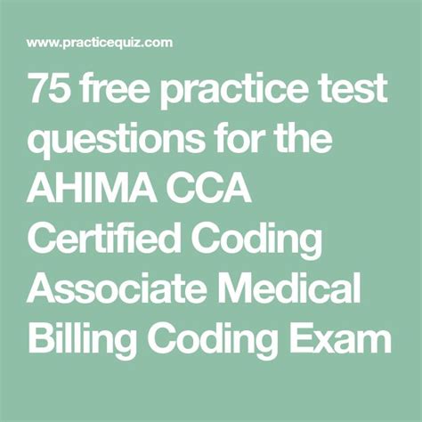 is the ahima cca test hard|ahima cca free practice exam.